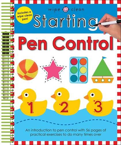 Starting Pen Control: Wipe Clean Spirals (Wipe Clean Learning)