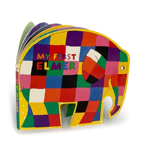 My First Elmer: Shaped Board Book