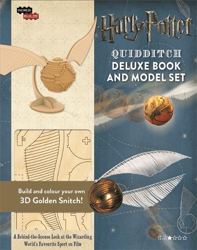 Incredibuilds: Quidditch: Deluxe Book and Model Set (Harry Potter)