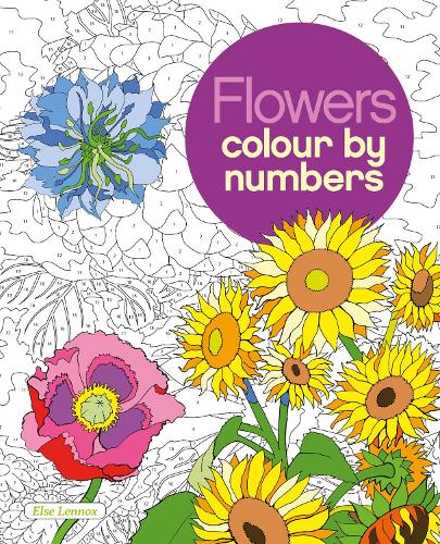 Colour by Number: Flowers (Colouring Books)