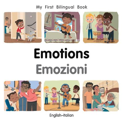 My First Bilingual Book-Emotions (English-Italian)