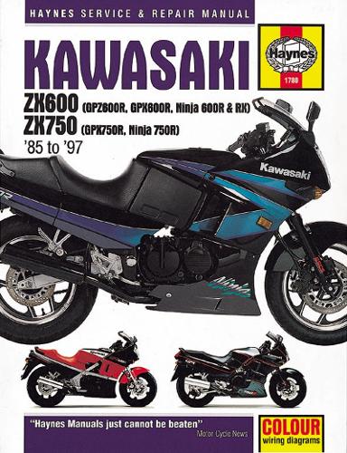 Kawasaki Ninja ZX600 Motorocycle Repair Manual