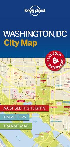 Lonely Planet Washington DC City Map (Travel Guide)