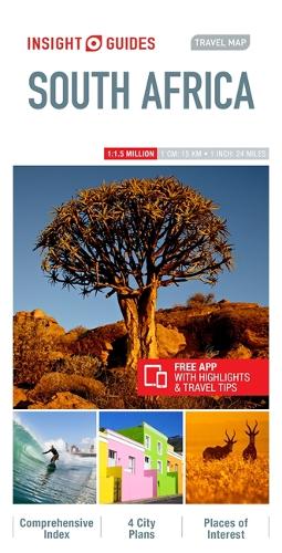 Insight Guides Travel Map South Africa (Insight Travel Maps)