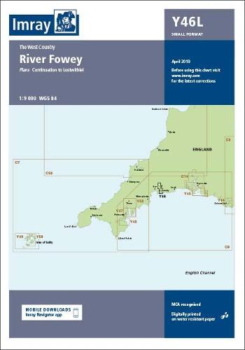 Imray Chart Y46 River Fowey Laminated: Laminated Y46 River Fowey (Small Format) (Y Series)