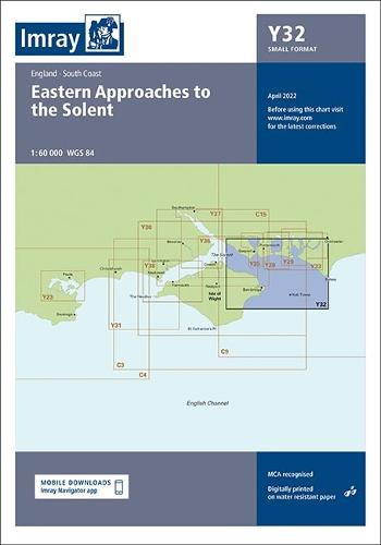 Imray Chart Y32: Eastern Approach to the Solent (Small Format) (Y Charts)