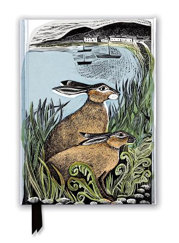 Angela Harding: Rathlin Hares (Foiled Journal) (Flame Tree Notebooks)