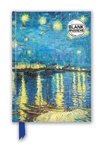 Vincent van Gogh: Starry Night over the Rh�ne (Foiled Blank Journal) (Flame Tree Blank Notebooks)