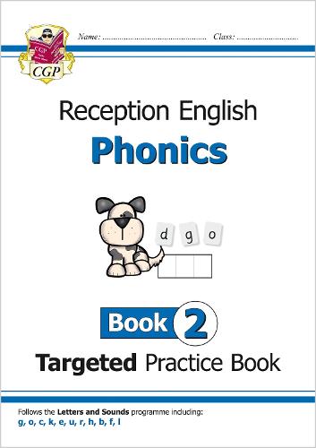 New English Targeted Practice Book: Phonics - Reception Book 2 (CGP Primary Phonics)