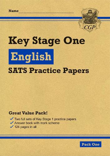 New KS1 English SATS Practice Papers: Pack 1 (for the 2019 tests) (CGP KS1 SATs Practice Papers)