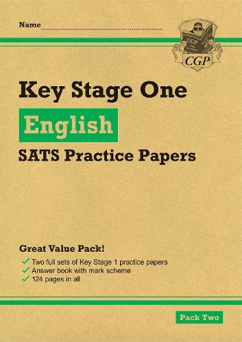 New KS1 English SATS Practice Papers: Pack 2 (for the 2019 tests) (CGP KS1 SATs Practice Papers)