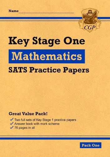 New KS1 Maths SATS Practice Papers: Pack 1 (for the 2019 tests) (CGP KS1 SATs Practice Papers)