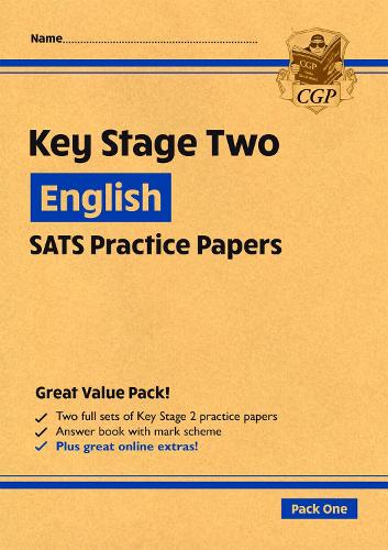 New KS2 English SATS Practice Papers: Pack 1 (for the 2019 tests) (CGP KS2 SATs Practice Papers)
