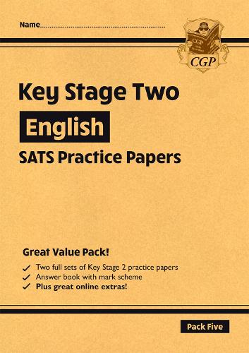 New KS2 English SATS Practice Papers: Pack 5 (for the 2020 tests) (CGP KS2 SATs Practice Papers)