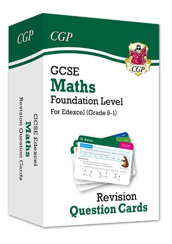 New Grade 9-1 GCSE Maths Edexcel Revision Question Cards - Foundation (CGP GCSE Maths 9-1 Revision)