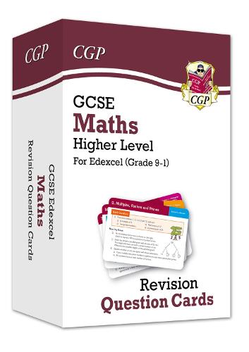 New Grade 9-1 GCSE Maths Edexcel Revision Question Cards - Higher (CGP GCSE Maths 9-1 Revision)