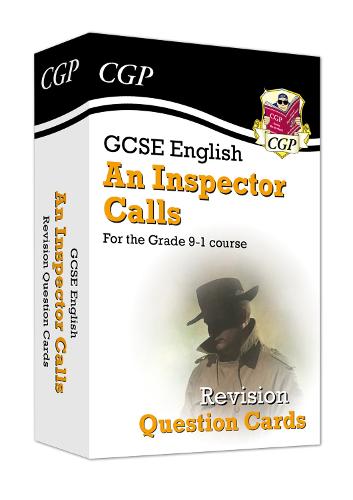 New Grade 9-1 GCSE English - An Inspector Calls Revision Question Cards (CGP GCSE English 9-1 Revision)
