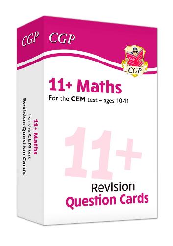 New 11+ CEM Maths Practice Question Cards - Ages 10-11 (CGP 11+ CEM)