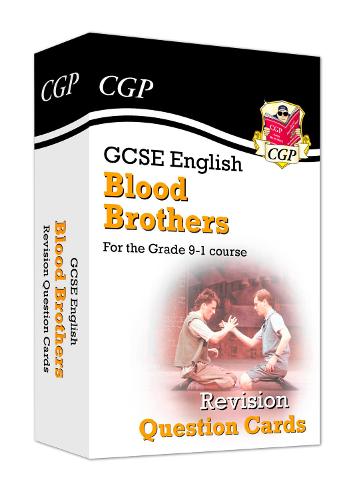 New Grade 9-1 GCSE English - Blood Brothers Revision Question Cards (CGP GCSE English 9-1 Revision)
