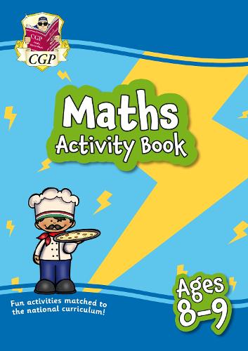 New Maths Home Learning Activity Book for Ages 8-9 (CGP Primary Fun Home Learning Activity Books)