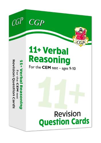 New 11+ CEM Revision Question Cards: Verbal Reasoning - Ages 9-10
