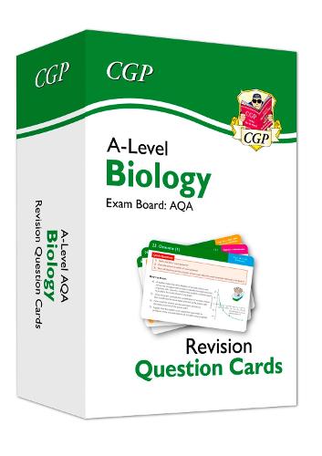 New A-Level Biology AQA Revision Question Cards: perfect for catch-up, assessments and exams in 2021 and 2022 (CGP A-Level Biology)