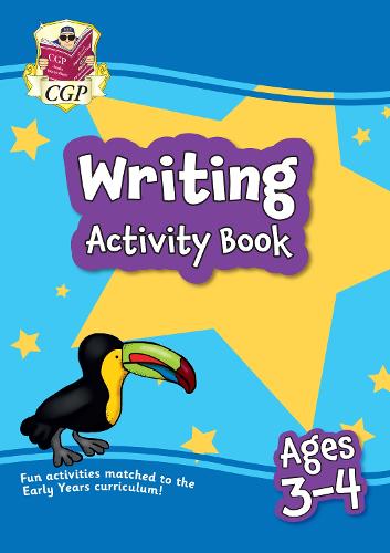 New Writing Activity Book for Ages 3-4: perfect for preschool practice and home learning (CGP Home Learning)