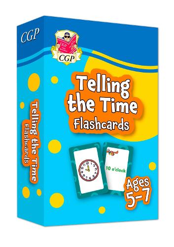 New Telling the Time Home Learning Flashcards for Ages 5-7