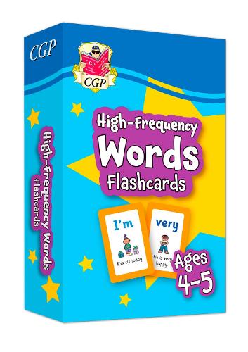 New High-Frequency Words Home Learning Flashcards for Ages 4-5