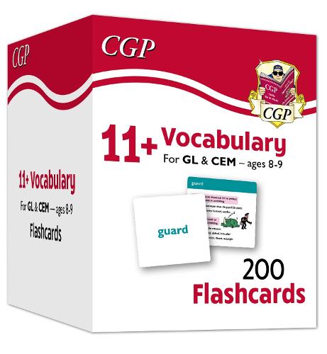 New 11+ Vocabulary Flashcards - Ages 8-9: unbeatable eleven plus preparation from the exam experts