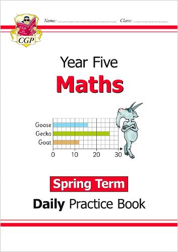 New KS2 Maths Daily Practice Book: Year 5 - Spring Term: superb for catch-up and learning at home (CGP KS2 Maths)