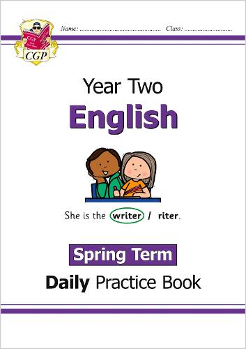 New KS1 English Daily Practice Book: Year 2 - Spring Term: ideal for catch-up and home learning (CGP KS1 English)