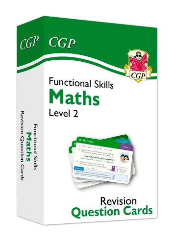 New Functional Skills Maths Revision Question Cards - Level 2 (CGP Functional Skills)