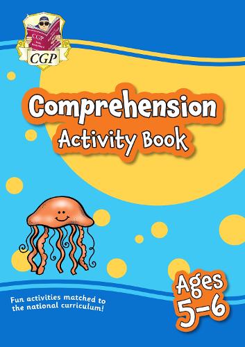 New English Comprehension Activity Book for Ages 5-6: perfect for home learning (CGP Primary Fun Home Learning)