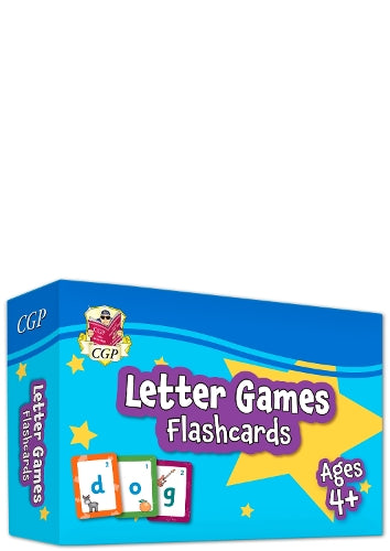 Letter Games Flashcards for Ages 4+ (CGP KS1 Activity Books and Cards)