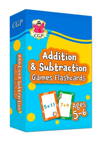 Addition & Subtraction Games Flashcards for Ages 5-6 (Year 1) (CGP KS1 Activity Books and Cards)