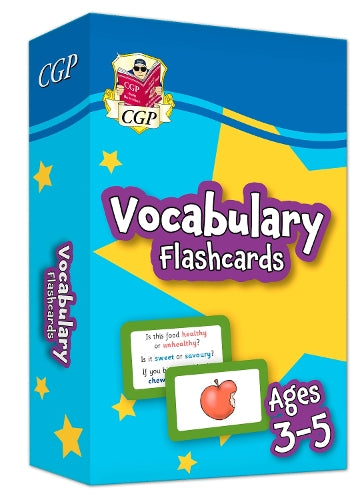 Vocabulary Flashcards for Ages 3-5 (CGP Reception Activity Books and Cards)