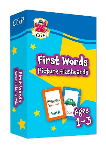 New First Words Picture Flashcards for Ages 1-3: perfect for starting school (CGP Preschool Activity Books and Cards)