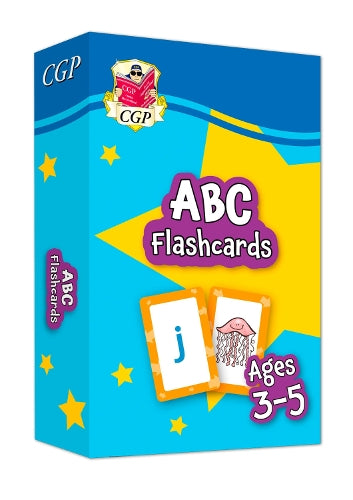 New ABC Flashcards for Ages 3-5: perfect for learning the alphabet (CGP Reception Activity Books and Cards)