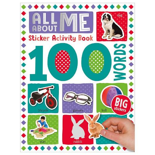 100 Words All About Me Words Sticker Activity Book (100 Sticker Activity)