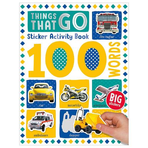 100 Things That Go Words Sticker Activity (100 Sticker Activity)