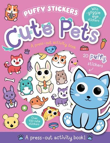 Puffy Sticker Cute Pets (Wobbly-Eye Puffy Sticker Activity)