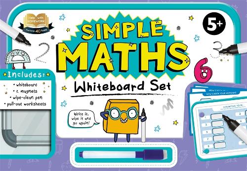 5+ Simple Maths (Help With Homework Book and Whiteboard Set)