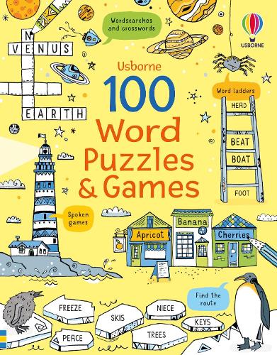 100 Word Puzzles and Games (Puzzles, Crosswords & Wordsearches)