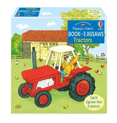 Poppy and Sam's Book and 3 Jigsaws: Tractors: Poppy and Sam Tractors (Farmyard Tales Poppy and Sam)