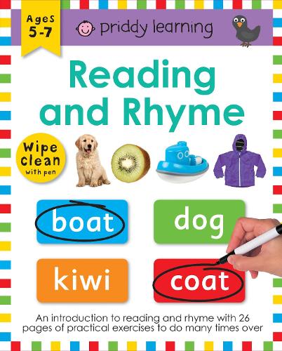 Reading & Rhyme (Wipe Clear Workbooks) (Wipe Clean Workbooks)