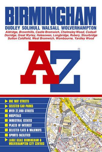 Birmingham Street Atlas (paperback) (A-Z Street Atlas S.)