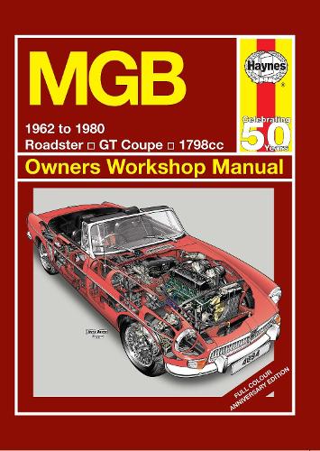 MGB 1962 to 1980 Haynes Repair Manual