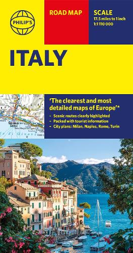 Philip's Italy Road Map (Philip's Sheet Maps)