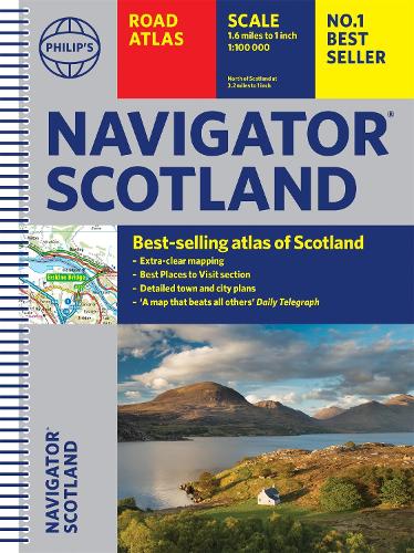 Philip's Navigator Scotland (Philip's Road Atlases)